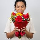 Buquê Sol em Rosas