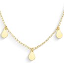 Colar Gotas Douradas 