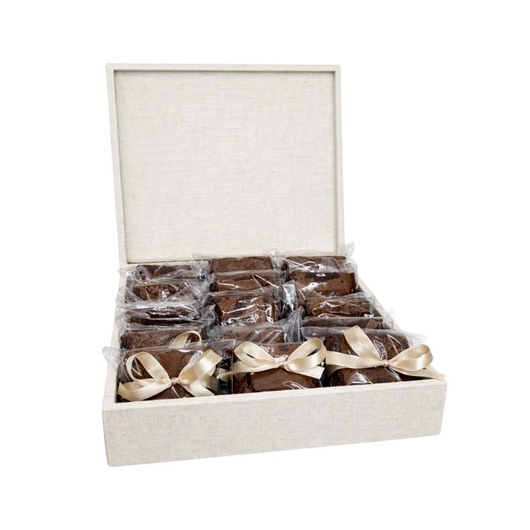 Caixa Presente de Brownies Gourmet