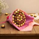 Buquê Bombons 15 Ferrero Rocher e 20 Sonho de Valsa