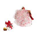 Buquê Borboleta Vermelha Pisca Led 30 Un e Ferrero 