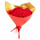 Buquê de 30 Rosas Vermelhas Artificiais