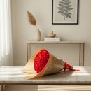 Buquê de 15 Rosas Vermelhas Artificiais