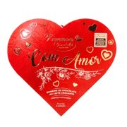 Caixa Coração Viermon 5 Bombons Chocolate Leite Crocan