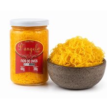 Fios de Ovos Doces D'Angelo Pote com 400 g