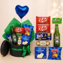 Kit Presente Dia dos Pais Cerveja Chocolate Petisco