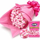 Buquê Marshmallow Torção Rosa Dia das Crianças