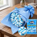 Buquê Marshmallow Torção Azul Dia das Crianças