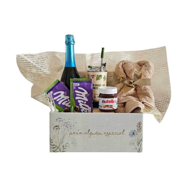 Cesta Alegria e Vinho