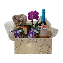Cesta Amor Especial de Chocolate Lindt e Vinho