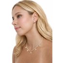 Conjunto Colar e Brinco Gotas Banhado a Ouro 18K