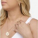 Conjunto Colar e Brinco Caracol Banho em Ouro 18k