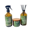 Kit Home Spray, Vela e Difusor de Varetas Alecrim
