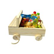 Cesta De Café Da Manhã De Carrinho Menino