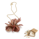 Joia Botânica Bougainvillea Mix Banho Nobre Ouro