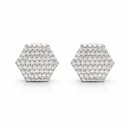 Conjunto Geometrico Zircônia  Luxo Feminino