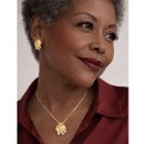 Conjunto Dourado Luxo com Zircônias Premium