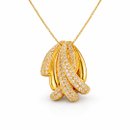 Conjunto Dourado Luxo com Zircônias Premium