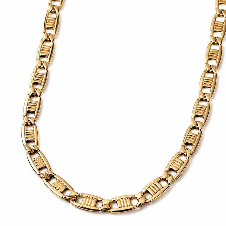 Corrente Masculina Elegance Banhada a Ouro