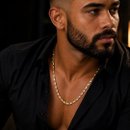 Corrente Masculina Elegance Banhada a Ouro