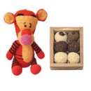 Tigrão Amigurumi com Caixa de Brigadeiro
