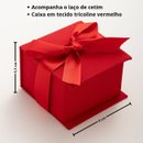 Pulseira Coração Banhado A Ouro 18k Caixa Mensagem