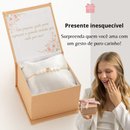 Kit Presente Pulseira Banhada A Ouro 18k E Caixa