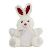 Coelho de Pelúcia Branco Gotoso