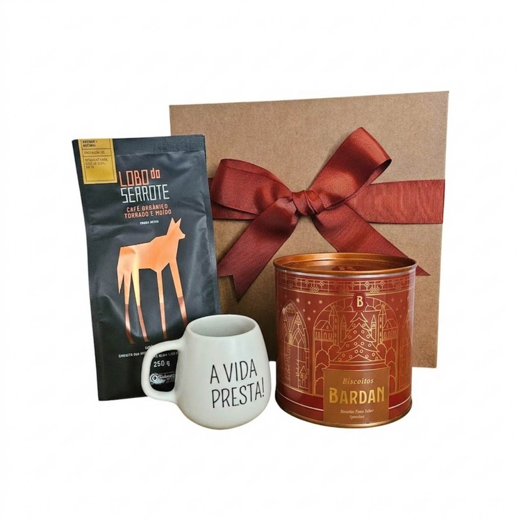 Cesta Amanhecer com Café & Biscoitos