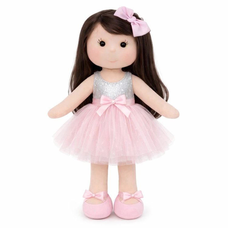 Kit Boneca de Pano Artesanal Morena