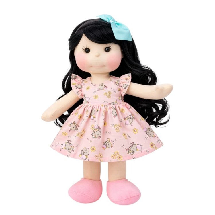 Kit Boneca de Pano Artesanal Florisbela