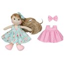 Kit Boneca e  3 Vestidos para Trocar