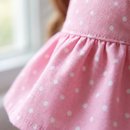 Kit Boneca de Pano com 1 Vestido Infantil 05 à 6 anos