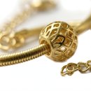 Pulseira Ouro com Enfeite