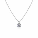 Gargantilha Ponto de Luz em Prata 925