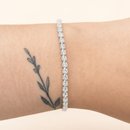 Pulseira Riviera Classica Banho de Prata 950