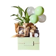 Cesta Caixa Aconchego com Balões