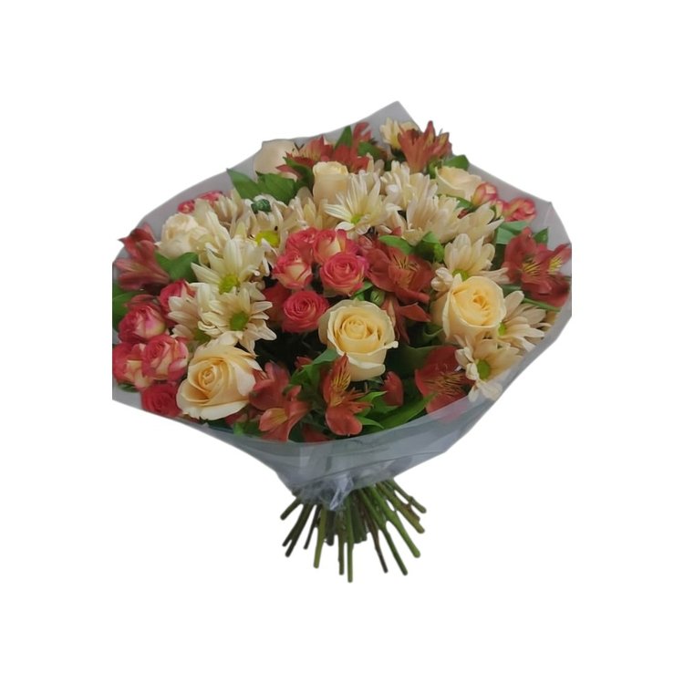 Buquê Margaridas e Mix de Flores