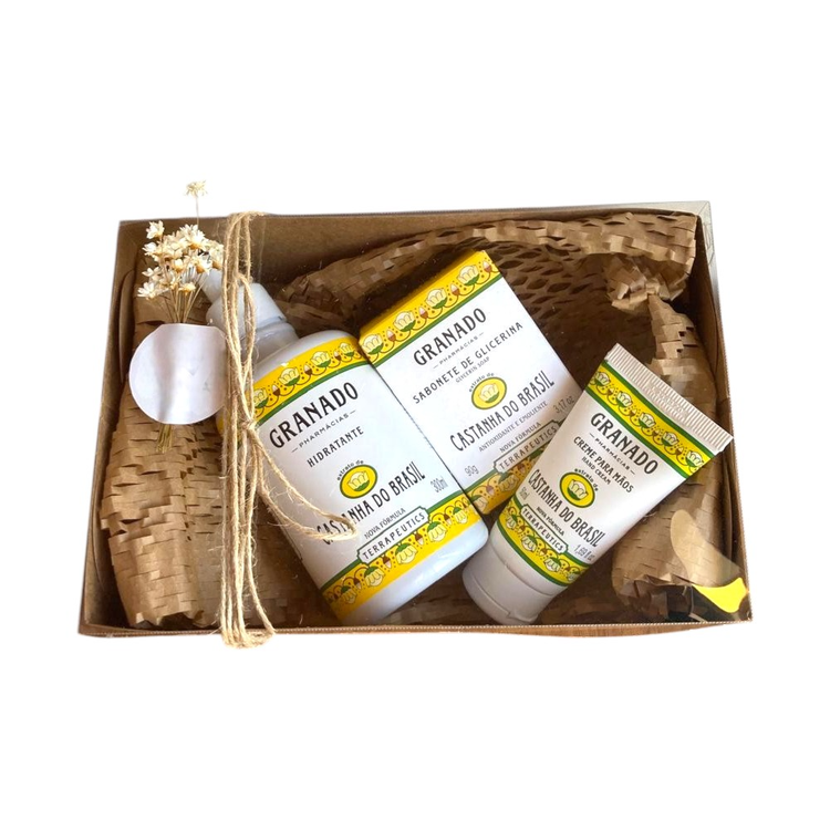 Kit Presente Granado Castanha do Brasil