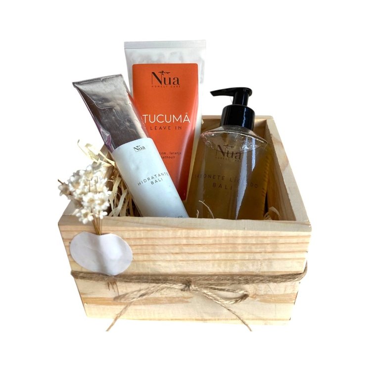 Kit Presente Nua Corpo e Cabelo
