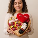 Cesta Chocolates & Cabernet