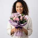 Buquê Cor de Rosa Luxo