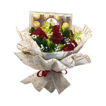 Buquê Apaixonante 8 Rosas