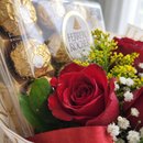 Buquê Apaixonante 8 Rosas