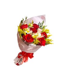 Tradicional 6 Rosas Vermelhas