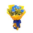Buquê Rosas Azul