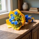 Buquê Rosas Azul