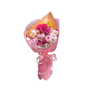 Mini Buquê de Flores Rosa