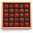 Caixa de Brownies Romântico