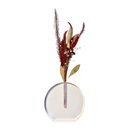 Vaso de Acrílico com Mini Buquê de Flores Secas M